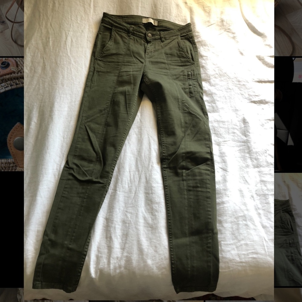 Zara green pants